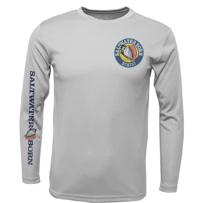 Saltwater Born Bimini, Bahamas Tuna Long Sleeve UPF 50+ Dry-Fit Shirt