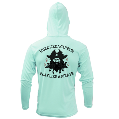 Saltwater Born Blackbeard Long Sleeve UPF 50+ Dry-Fit Hoodie
