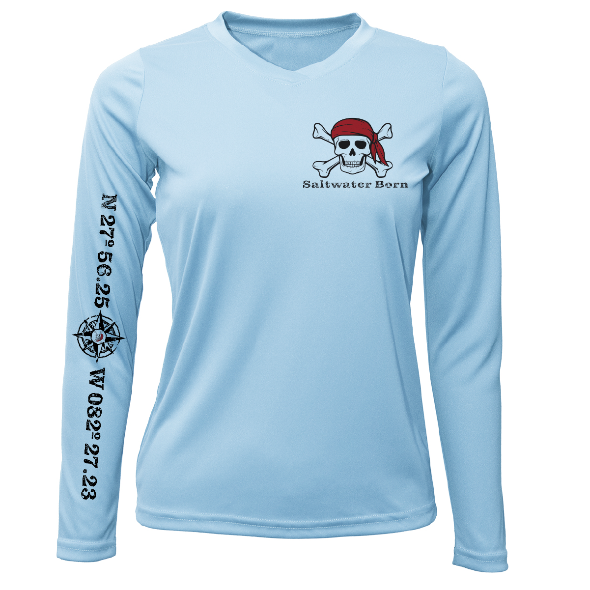 Saltwater Born Blackbeard Women's Long Sleeve UPF50+ Dry-Fit Shirt