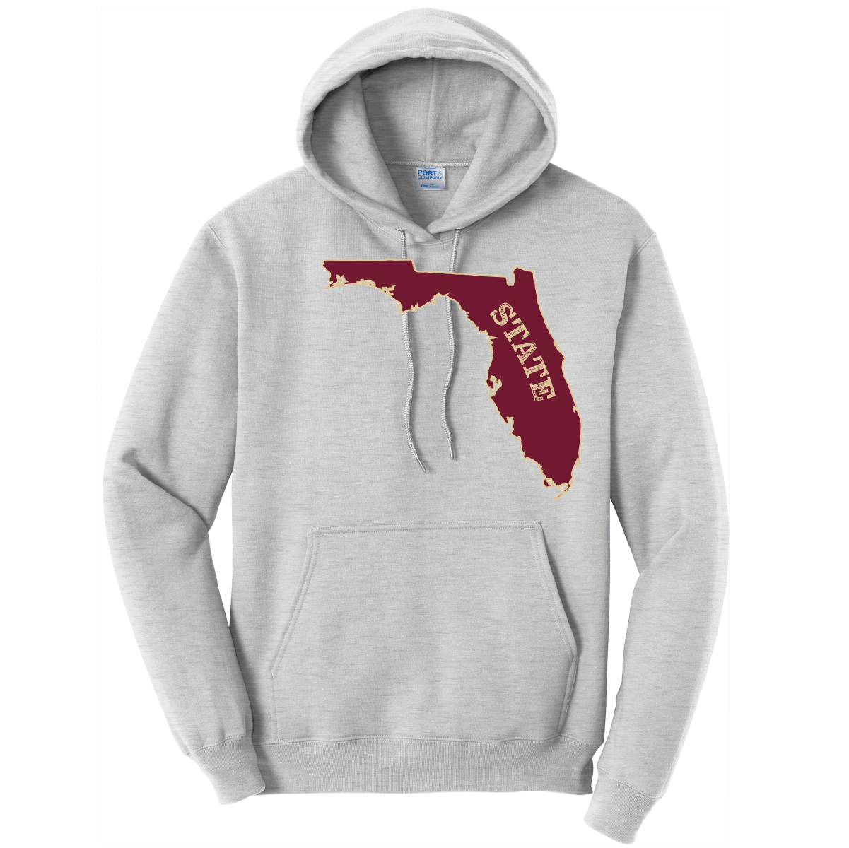 Saltwater Born FSU Garnet and Gold Cotton Hoodie