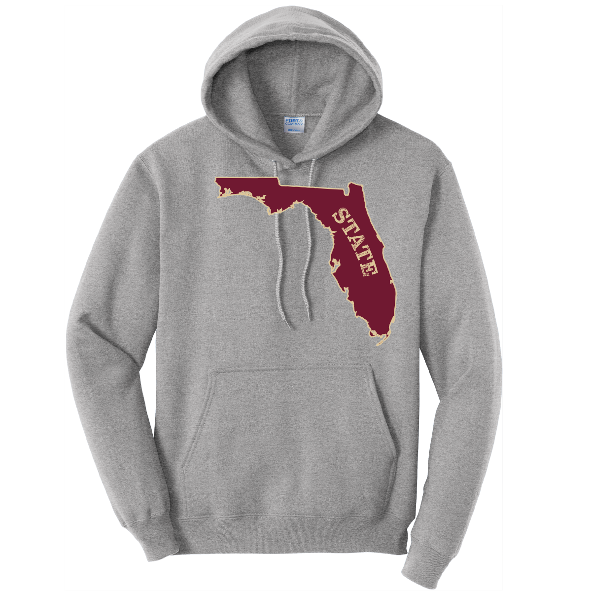 Saltwater Born FSU Garnet and Gold Cotton Hoodie