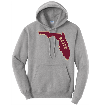 Saltwater Born FSU Garnet and Gold Cotton Hoodie