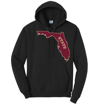 Saltwater Born FSU Garnet and Gold Cotton Hoodie
