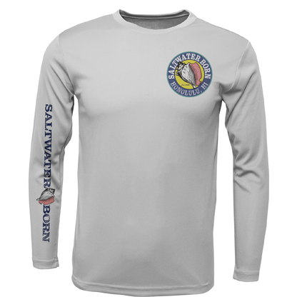 Saltwater Born Honolulu, HI Kraken Long Sleeve UPF 50+ Dry-Fit Shirt