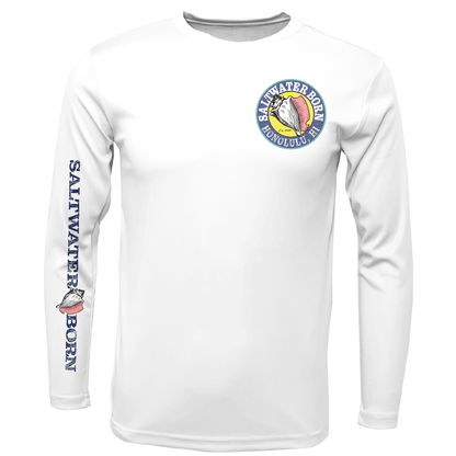 Saltwater Born Honolulu, HI Kraken Long Sleeve UPF 50+ Dry-Fit Shirt