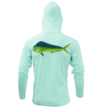 Saltwater Born Key West, FL Mahi Long Sleeve UPF 50+ Dry-Fit Hoodie