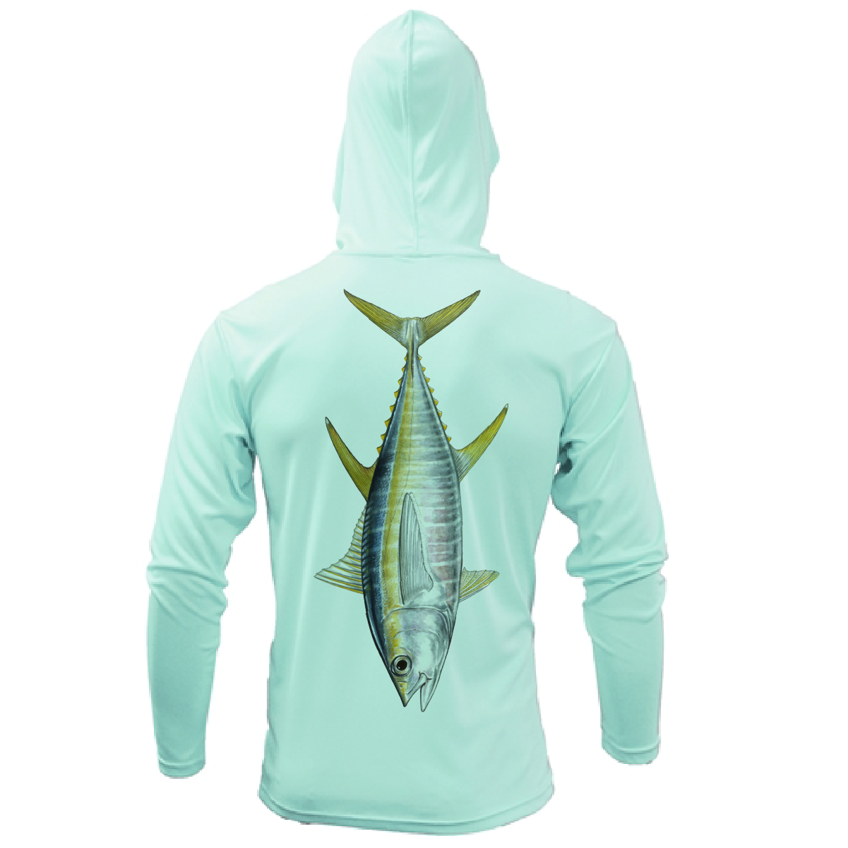 Saltwater Born Key West, FL Tuna Long Sleeve UPF 50+ Dry-Fit Hoodie