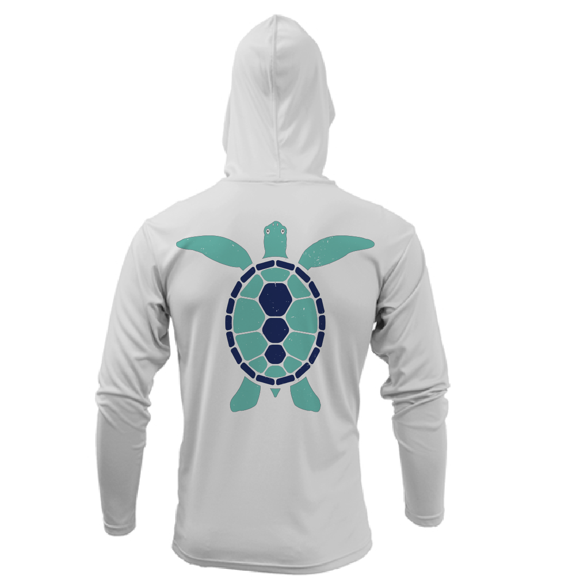 Saltwater Born Key West, FL Turtle Long Sleeve UPF 50+ Dry-Fit Hoodie