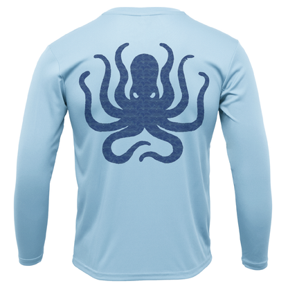 Saltwater Born California Kraken Long Sleeve UPF 50+ Dry-Fit Shirt