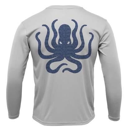 Saltwater Born Curaçao, Netherlands Kraken Long Sleeve UPF 50+ Dry-Fit Shirt