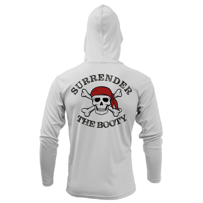 Saltwater Born Texas Freshwater Born "Surrender The Booty" Men's Long Sleeve UPF 50+ Dry-Fit Hoodie