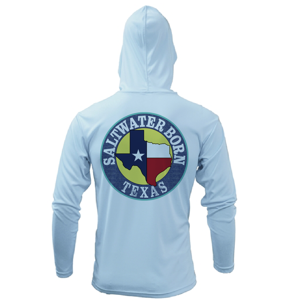 Saltwater Born Baylor Edition Long Sleeve UPF 50+ Dry-Fit Hoodie