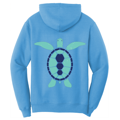 Saltwater Born Turtle Cotton Hoodie