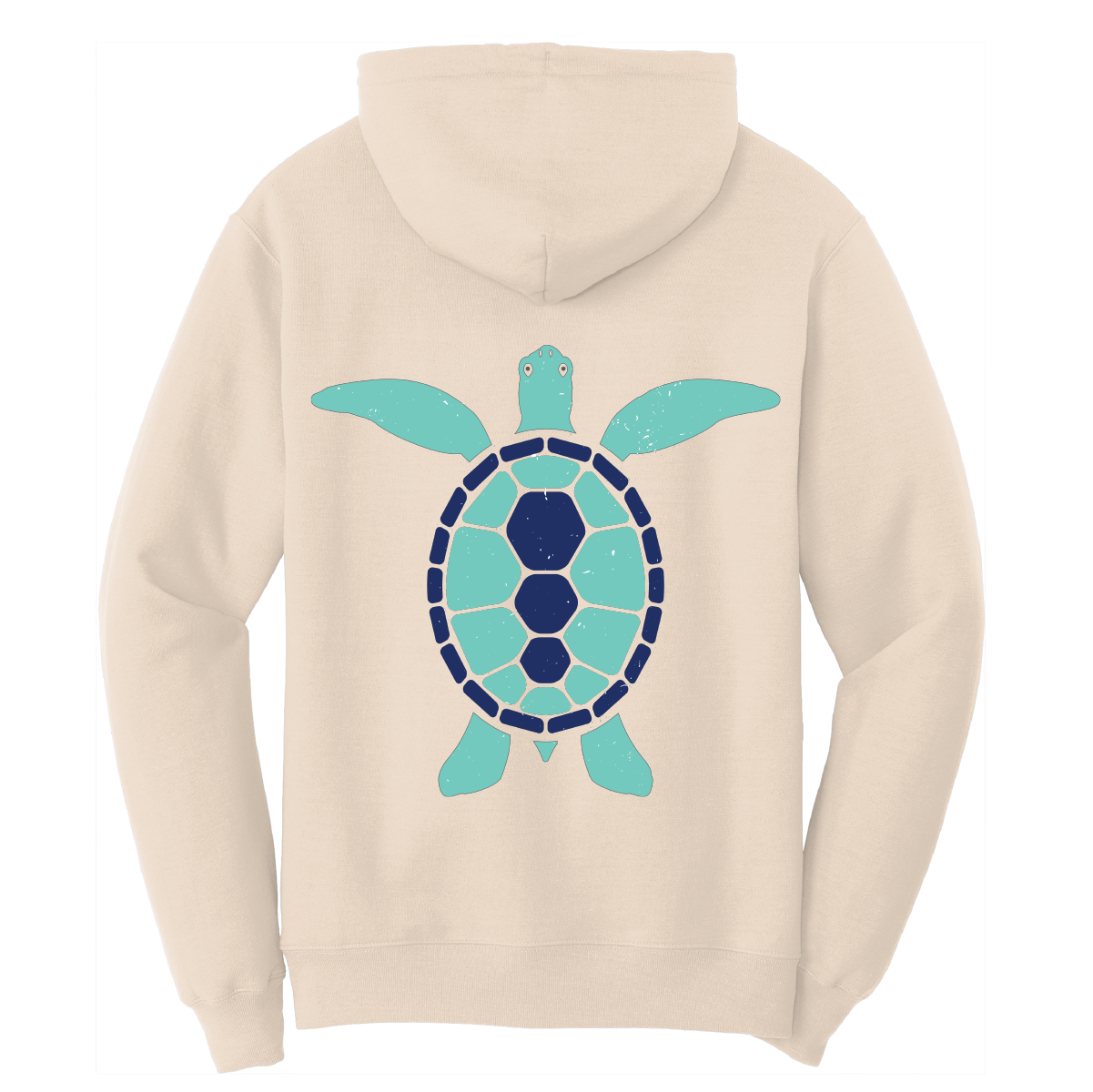 Saltwater Born Turtle Cotton Hoodie