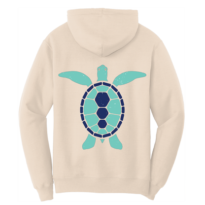 Saltwater Born Turtle Cotton Hoodie