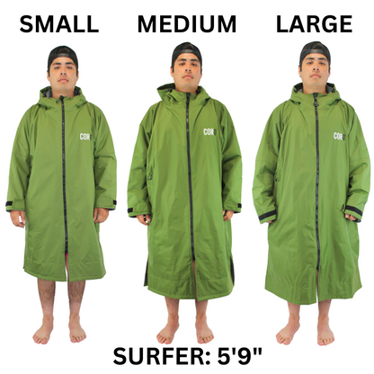 COR Surf Waterproof Swim Parka (COR Green)