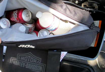 AO Coolers Canvas Series Motorcycle Saddle Bag Made in USA Cooler (18 Pack)