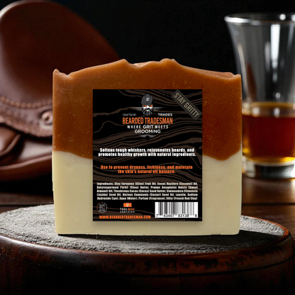 Bearded Tradesman Saddle & Cask – Leather & Brandy - Whisker Wash