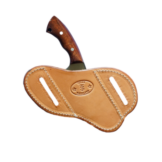 Texas Saddlery Natural Plain Knife Sheath