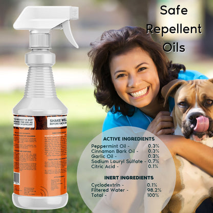 Zone Protects No Holes! Digging Dog Prevention; Twin Spray Bundle