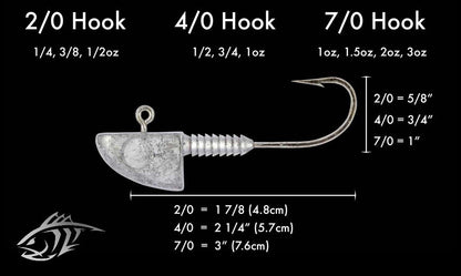 Lunker City Fin-S Jig Heads