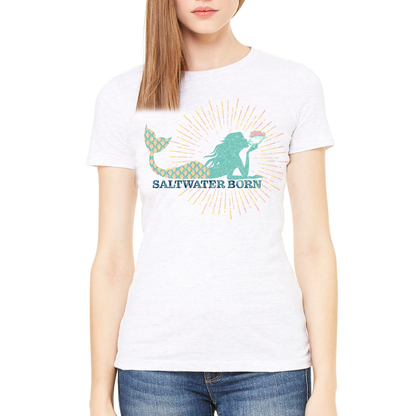 Saltwater Born Mermaid Tee