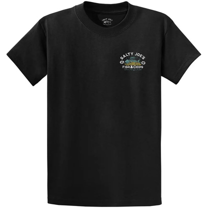 Salty Joe's Fish N' Chips Heavyweight Cotton Tee
