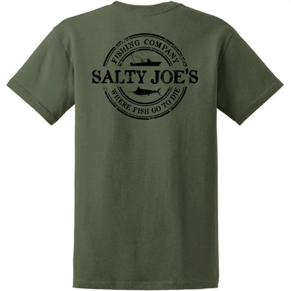 Salty Joe's Fishing Co. Heavyweight Cotton Tee