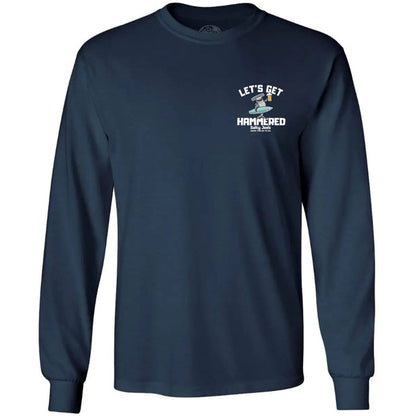 Salty Joe's "Lets Get Hammered" Long Sleeve Tee