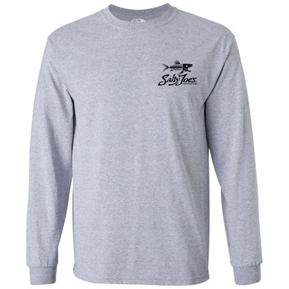 Salty Joe's Skeleton Fish Long Sleeve Tee