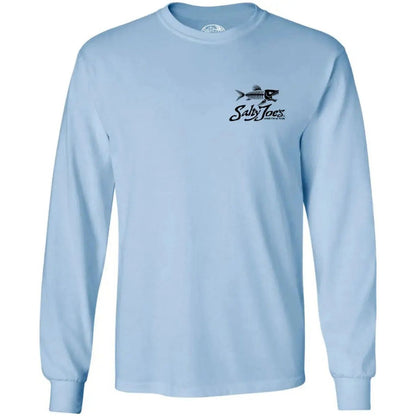 Salty Joe's Skeleton Fish Long Sleeve Tee