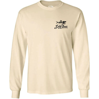 Salty Joe's Skeleton Fish Long Sleeve Tee
