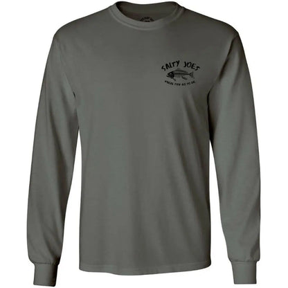 Salty Joe's "Where Fish Go To Die" Long Sleeve Tee