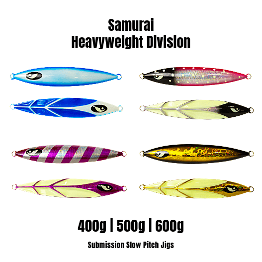 Submission Fishing Co - Samurai Jigs - Heavyweight Division