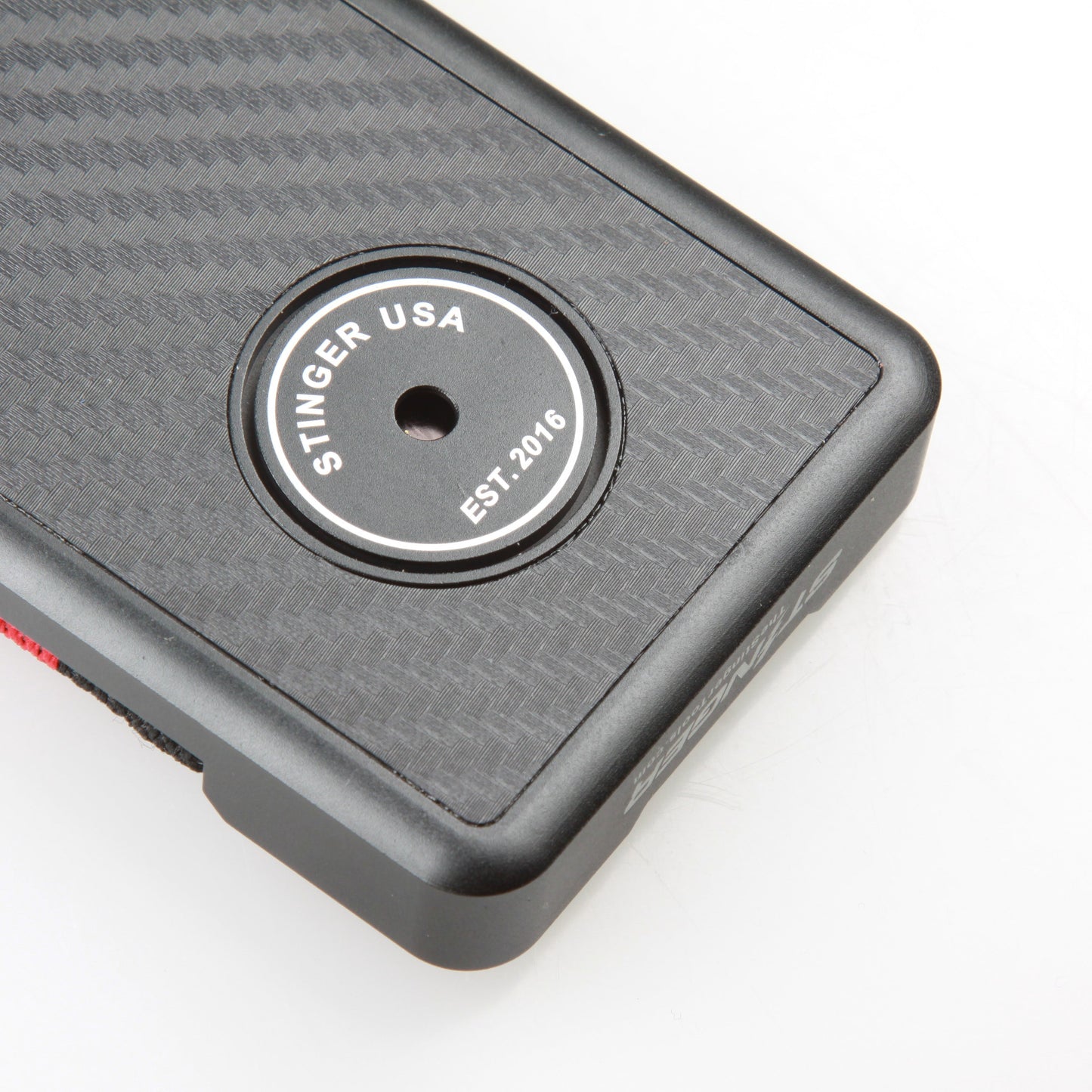 Stinger Survival Tools Safety Wallet With Personal Alarm ( Black Carbon Fiber)