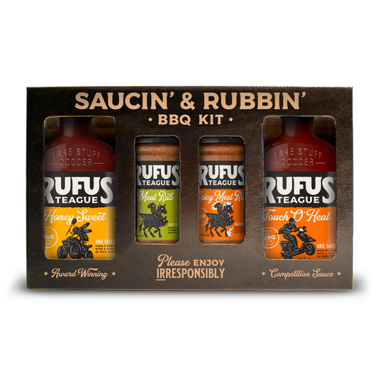 Rufus Teague SAUCIN' & RUBBIN' KIT (4 pack)