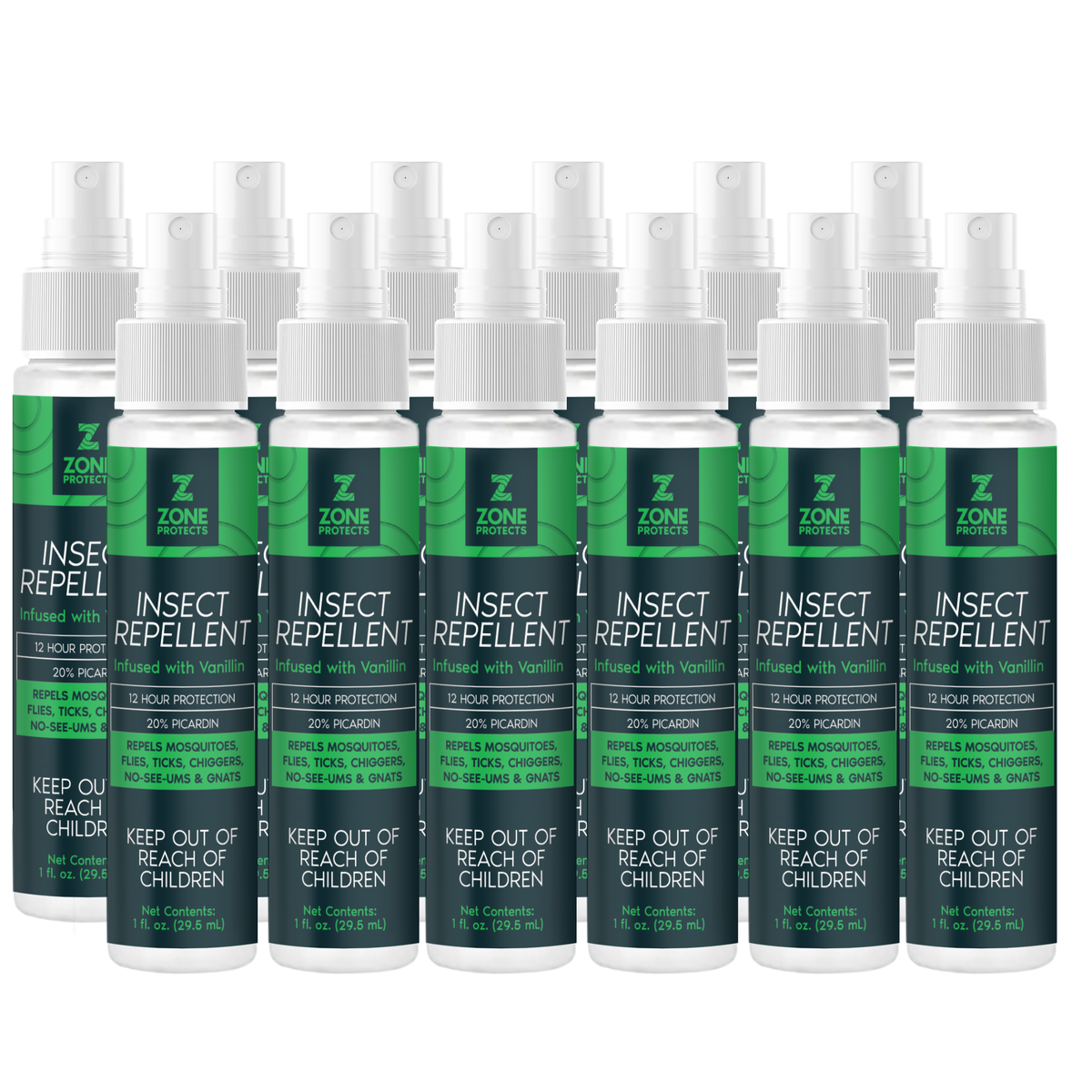 Zone Protects Scented Insect Repellent 1oz Master Case