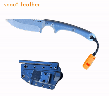 Outdoor Element Scout Feather Adventure Survival Knife