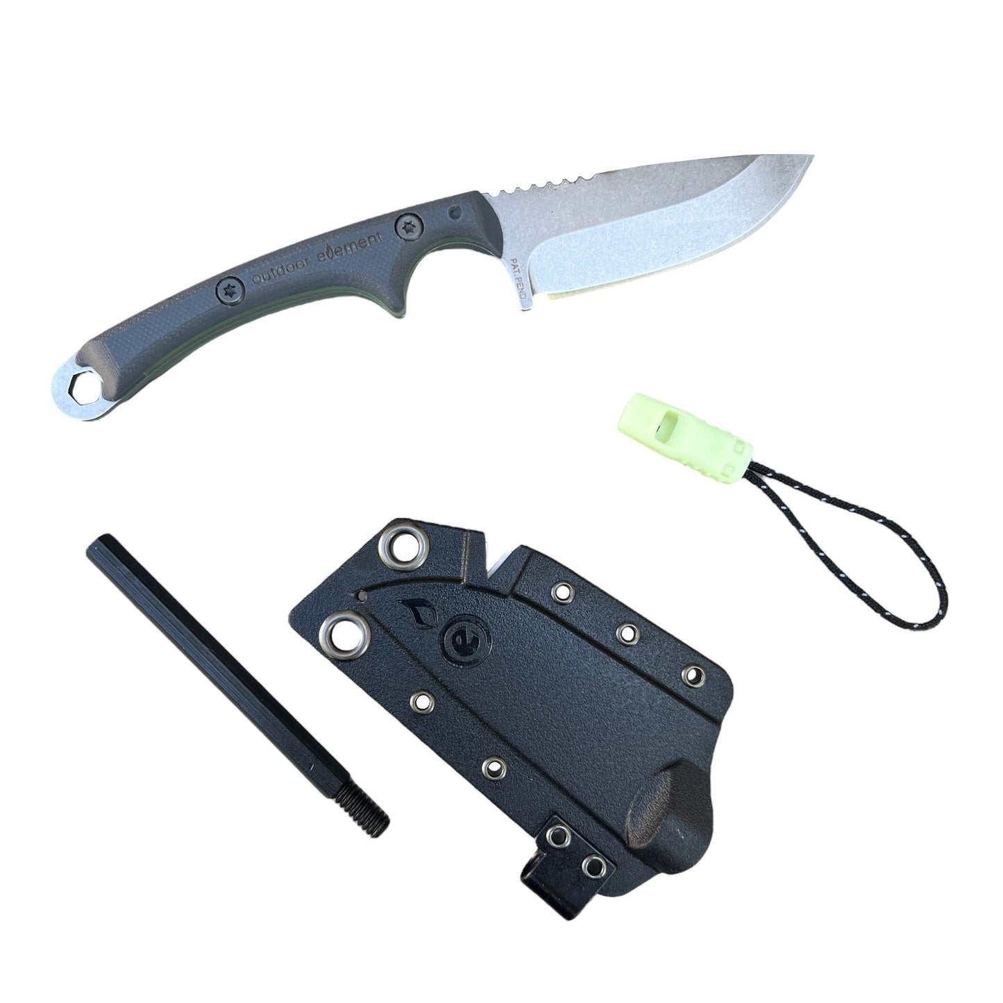 Outdoor Element Scout Feather Adventure Survival Knife