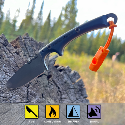 Outdoor Element Scout Feather Adventure Survival Knife