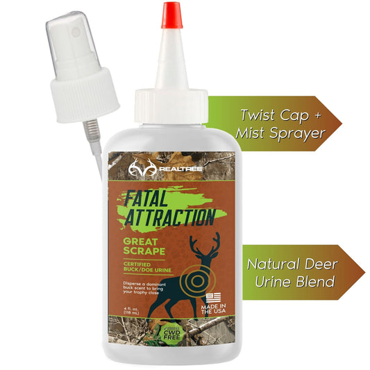 Zone Protects Deer Attractant; Realtree Fatal Attraction Deer Attractant Great Scrape