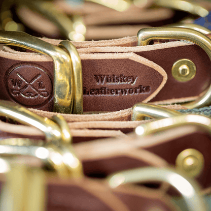 Whiskey Leatherworks Upland Dog Collars