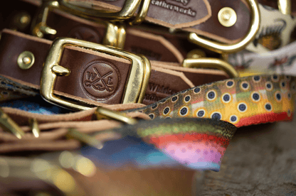 Whiskey Leatherworks Freshwater Dog Collars