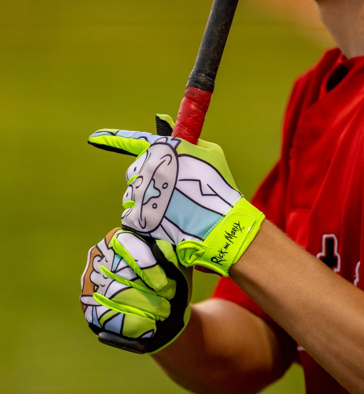 Phenom Elite Rick and Morty Batting Gloves - Quantum Orbit by Phenom Elite