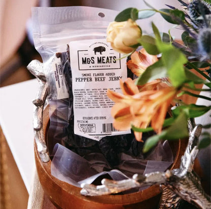 M&S Meats Montana Pepper Beef Jerky