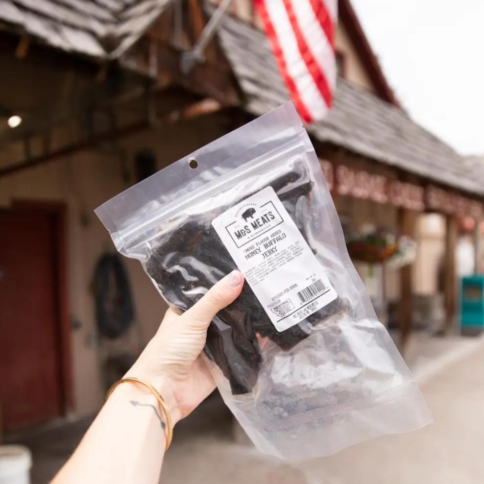 M&S Meats Montana Honey Buffalo Jerky