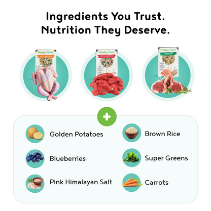 Happy Howl 100% Human-Grade Dog Food