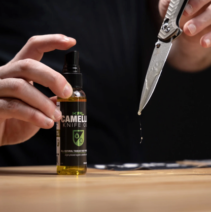 Toor Knives Camellia Kitchen Knife Oil - Carbon Steel and Cast Iron