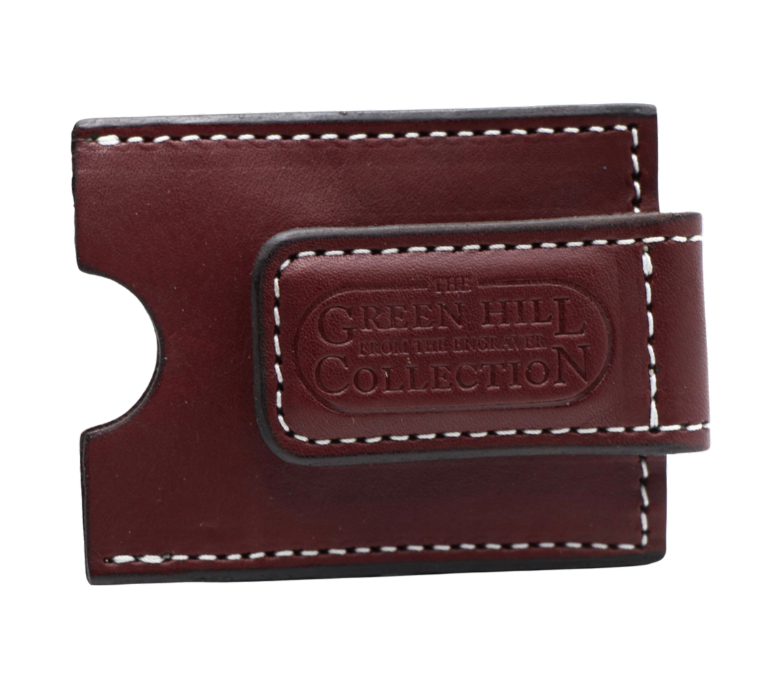Remarkable Leather Goods Meissner Money Clip