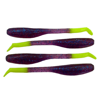 CastawayRods Down South Lures - Southern Shad 4.5"